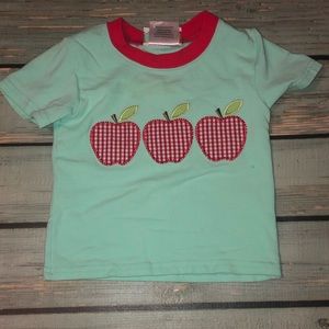 Back 2 School Smocked Applique Top - 12M